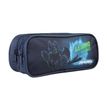 3666311032504-Trousse rectangulaire Dragon  - 2 compartiments - Marine - Bagtrotter--1