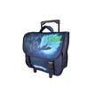 3666311039428-Cartable à roulettes Dragon - 38 cm - 2 compartiments - Marine - Bagtrotter--1