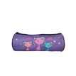 3666311038155-Trousse ronde Lililou - 1 compartiment - Violet - Bagtrotter--0