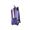 3666311038124-Sac à dos à roulettes Lililou - 2 compartiments - Violet - Bagtrotter--2