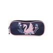 3666311037271-Trousse rectangulaire Phileas Cygne - 2 compartiments - Marine - Bagtrotter--0