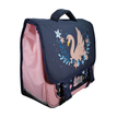 3666311037257-Cartable Phileas Cygne - 38 cm - 2 compartiments - Marine - Bagtrotter--1