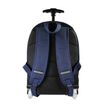 3666311037295-Sac à dos à roulettes Phileas Voiture - 2 compartiments - Marine - Bagtrotter--2