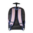 3666311037240-Sac à dos à roulettes Phileas Cygne - 2 compartiments - Marine - Bagtrotter--2