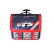 3666311037288-Cartable à roulettes Phileas Voiture - 41 cm - 2 compartiments - Marine - Bagtrotter--0