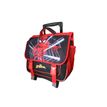 3666311038551-Cartable à roulettes Spiderman - 38 cm - 2 compartiments - Noir - Bagtrotter--1