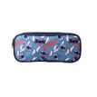 3666311039817-Trousse rectangulaire Stitch - 2 compartiments - Bleu - Bagtrotter--0