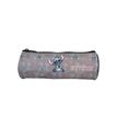 3666311039848-Trousse ronde Stitch - 1 compartiment - Gris - Bagtrotter--2