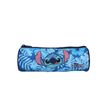 3666311039985-Trousse ronde Stitch - 1 compartiment - Bleu - Bagtrotter--0
