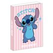 -Agenda rembordé Stitch - 1 jour par page - 12x17 cm - Rose - Bagtrotter--0