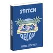 3666311032825-Agenda Stitch - 1 jour par page - 12x17 cm - Bleu - Bagtrotter--0