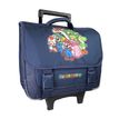 3666311032207-Cartable à roulettes Super Mario - 38 cm - 2 compartiments - Marine - Bagtrotter--1