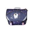 3661507563374-Cartable Bella Sara - 38 cm - 2 compartiments - Marine - Kid'Abord--0