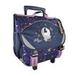 3661507564371-Cartable à roulettes Bella Sara - 38 cm - 2 compartiments - Marine - Kid'Abord--1