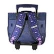 3661507564371-Cartable à roulettes Bella Sara - 38 cm - 2 compartiments - Marine - Kid'Abord--2