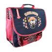 3661507663029-Cartable Chacha - 36 cm - 2 compartiments - Marine - Kid'Abord--1