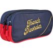 3661507367224-Trousse rectangulaire French Disorder - 2 compartiments - Rose - Kid'Abord--1