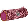 3661507368214-Trousse ronde French Disorder - 1 compartiment - Rose - Kid'Abord--1