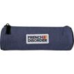 3661507368269-Trousse ronde French Disorder - 1 compartiment - Marine - Kid'Abord--0