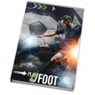 3661507015781-Agenda rembordé Foot/Basketball - 1 jour par page - 12x17 cm - 2 décors assortis - Kid'Abord--0