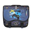 3661507063140-Cartable Kip Gaming - 38 cm - 2 compartiments - Marine - Kid'Abord--0