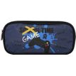 3661507067148-Trousse rectangulaire Kip Gaming - 2 compartiments - Marine - Kid'Abord--0