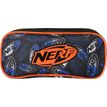 3661507867038-Trousse rectangulaire Nerf - 2 compartiments - Noir - Kid'Abord--0