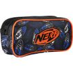 3661507867038-Trousse rectangulaire Nerf - 2 compartiments - Noir - Kid'Abord--1