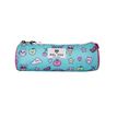 3663842009395-Trousse ronde Kawai - 1 compartiment - Bleu - Pol Fox--0
