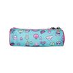 3663842009395-Trousse ronde Kawai - 1 compartiment - Bleu - Pol Fox--3