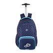 3020120280011-Sac a roulettes oxford dots 3 compartiments - Hamelin--1