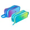 8427291075838-Fourre-tout rectangulaire 3 zip oxford gradient  2 coloris- Hamelin--1