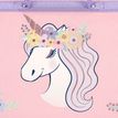 3135253284833-Cartable 38 cm Floral Unicorn - 2 compartiments - Viquel--4