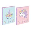 3135258005105-Classeur pelliculé 2 anneaux 3 cm FLORAL UNICORN--0