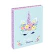 3135252005101-Classeur pelliculé 4 anneaux 3 cm FLORAL UNICORN--1