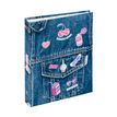 3135252004852-Classeur pelliculé 4 anneaux 3 cm GIRL POWER--3