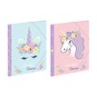 3135252015100-Chemise pelliculée à élastiques 3 rabats A4 FLORAL UNICORN--0