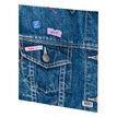 3135252014851-Chemise pelliculée à élastiques 3 rabats A4 GIRL POWER--4