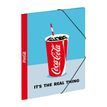 3135252015025-Chemise pelliculée à élastiques 3 rabats A4 COCA-COLA TASTY--1