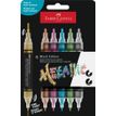 6933256660510-Black Edition Shake & Paint Acrylic Markers Metallic x 6--0
