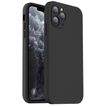 -Coque avec protection lentille pour iPhone 11 - noir mat--0