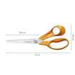 6424002019480-Ciseaux Classic Universel - 21 cm - orange - droitier - Fiskars--4