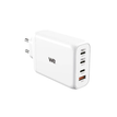 3304490445363-WE - Chargeur secteur - 140W - 1 USB A + 3 USB C -blanc--0