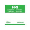 5014702152962-Avery - 1000 Etiquettes Jour Simples - VENDREDI - 25x25mm - Amovibles-P_405260539_1-2