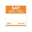 5014702152979-Avery - 1000 Etiquettes Jour Simples - SAMEDI - 25x25mm - Amovibles-P_405260540_1-4