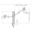 3595560042821-Unilux AXIO - Bras support pour double écran - noir--15