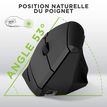 3303170121894-T'nB Ergo - Souris sans fil ergonomique verticale - rechargeable - double connexion Bluetooth + USB-A--2