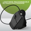 3303170121894-T'nB Ergo - Souris sans fil ergonomique verticale - rechargeable - double connexion Bluetooth + USB-A--4