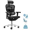 3700339994090-Fauteuil de bureau ERGOHUMAN Ultra - Assise résille - noir--0