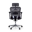 3700339994434-Fauteuil de bureau ERGOHUMAN Ultra - Assise tissu - noir--6